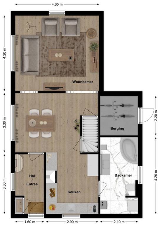 mediumsize floorplan